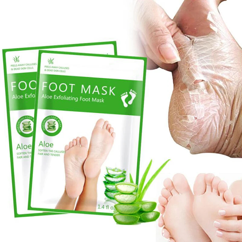 Fotmask 1-pack – Exfolierande & Återfuktande Pedikursockor | Mjuka Fötter på 1 Vecka