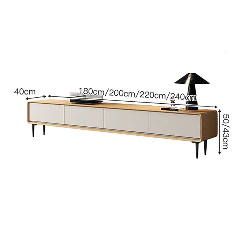 ANGDUO Glamour TV-bänk – Elegant Design med Smart Förvaring