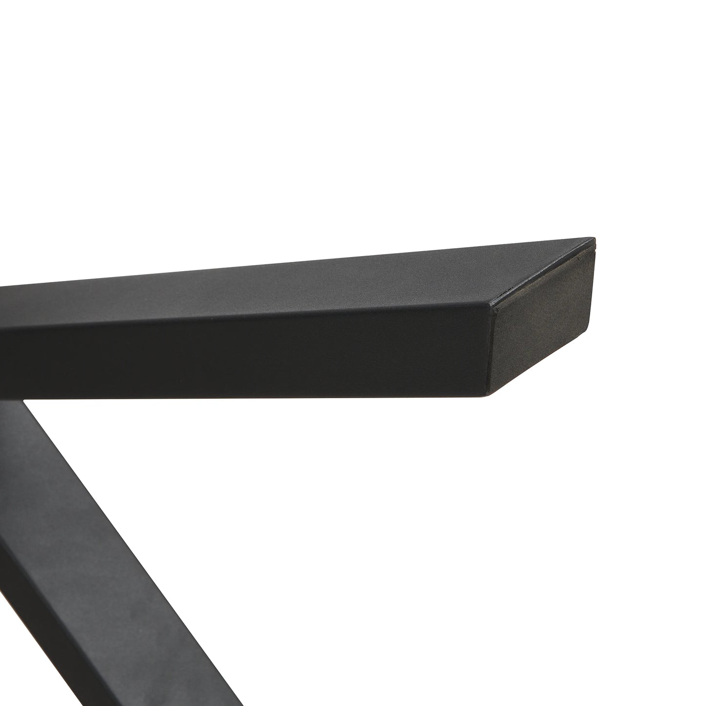 Jugacool Matbord – Modern Minimalism i Smidesjärn & Betonglook (140 × 80 cm)