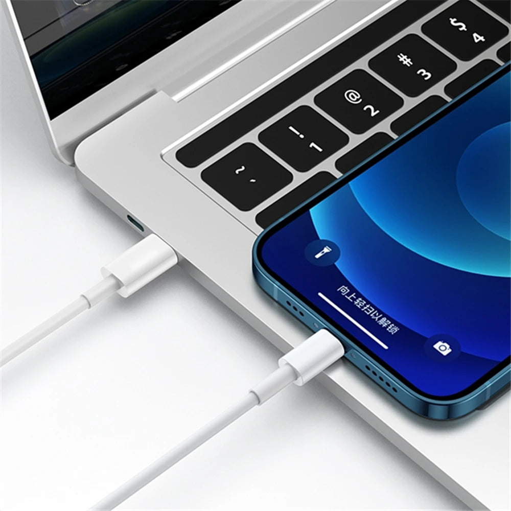 Snabbladdningskabel USB-C till iPhone – 20W PD | För iPhone 14/13/12/11 Pro Max