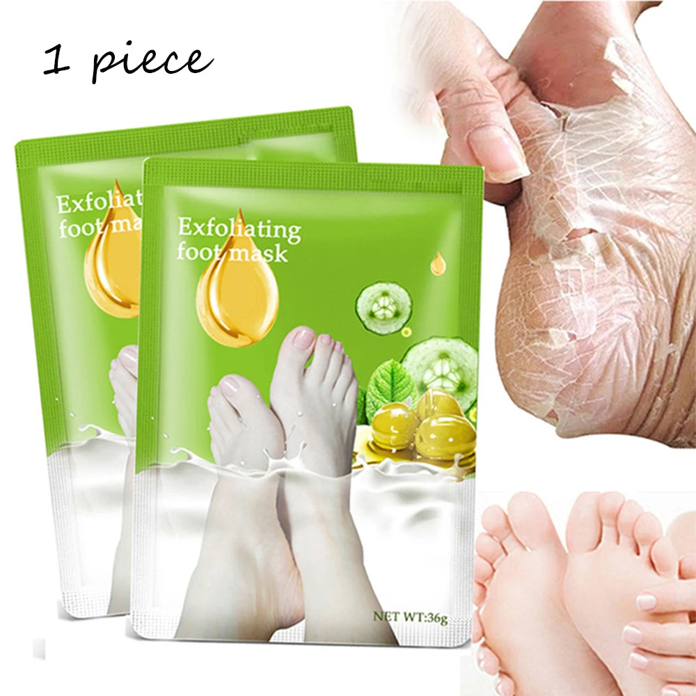 Fotmask 1-pack – Exfolierande & Återfuktande Pedikursockor | Mjuka Fötter på 1 Vecka