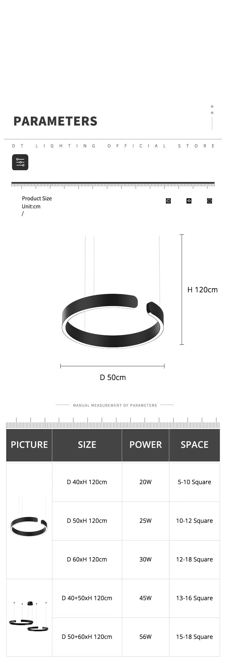 Nordisk LED Ringformad Taklampa – Modern Design i Roséguld, Svart, Vitt & Guld