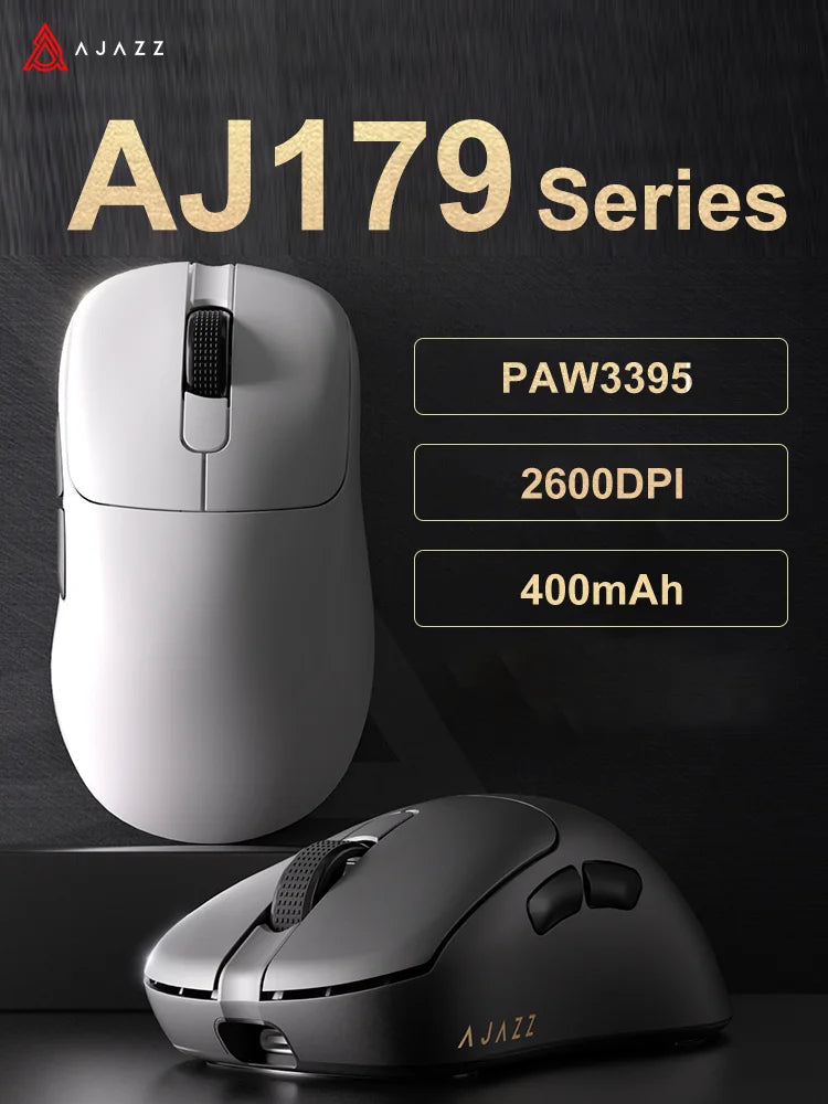 đź AJAZZ AJ179 PRO â TrĂ„dlös & TrĂ„dbunden Gamingmus med Magnetisk Laddningsstation