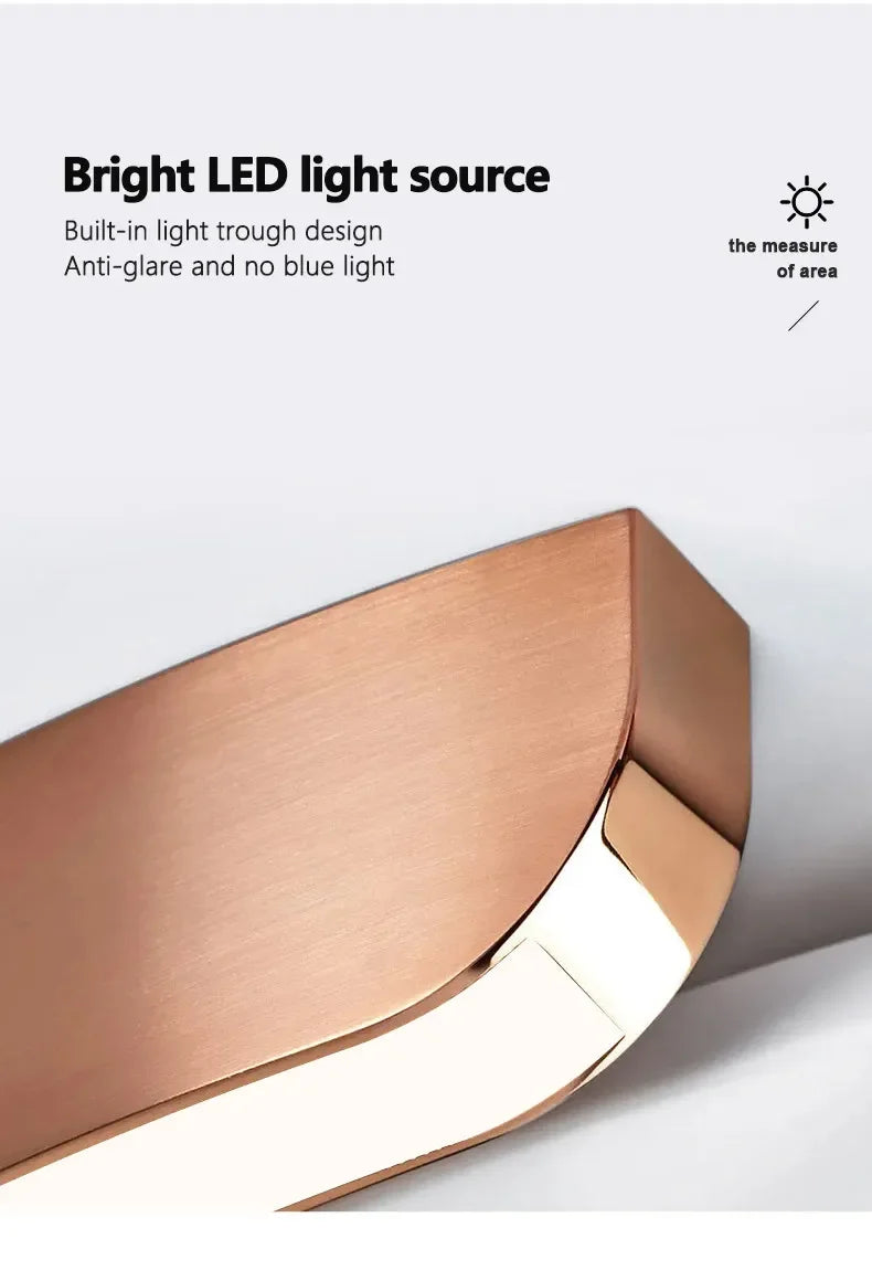 Minimalistisk LED Taklampa med Cirkulära Ringar – D40/D60