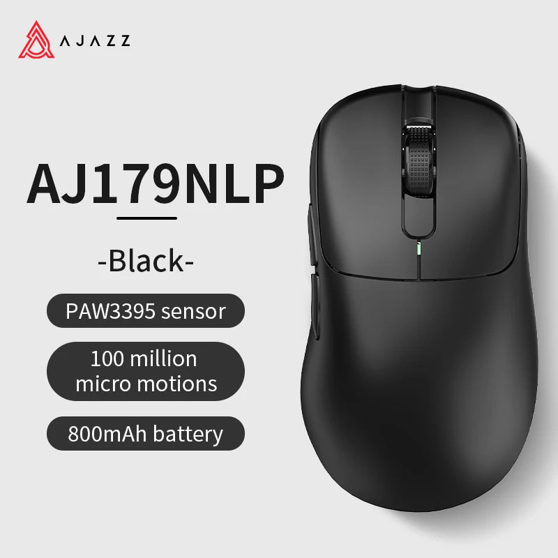đź AJAZZ AJ179 PRO â TrĂ„dlös & TrĂ„dbunden Gamingmus med Magnetisk Laddningsstation