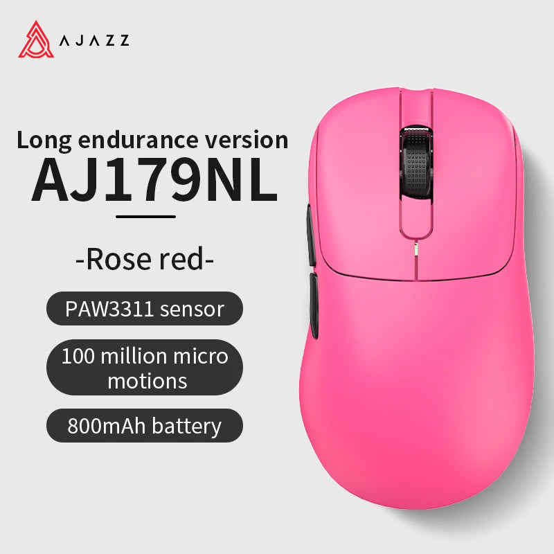 đź AJAZZ AJ179 PRO â TrĂ„dlös & TrĂ„dbunden Gamingmus med Magnetisk Laddningsstation