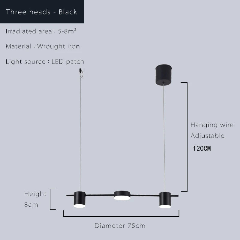 Modern LED Taklampa Dimbar – Vardagsrum & Kök
