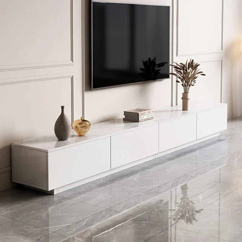 ANGDUO TV-bänk – Glamourös Retrodesign med Modern Funktion