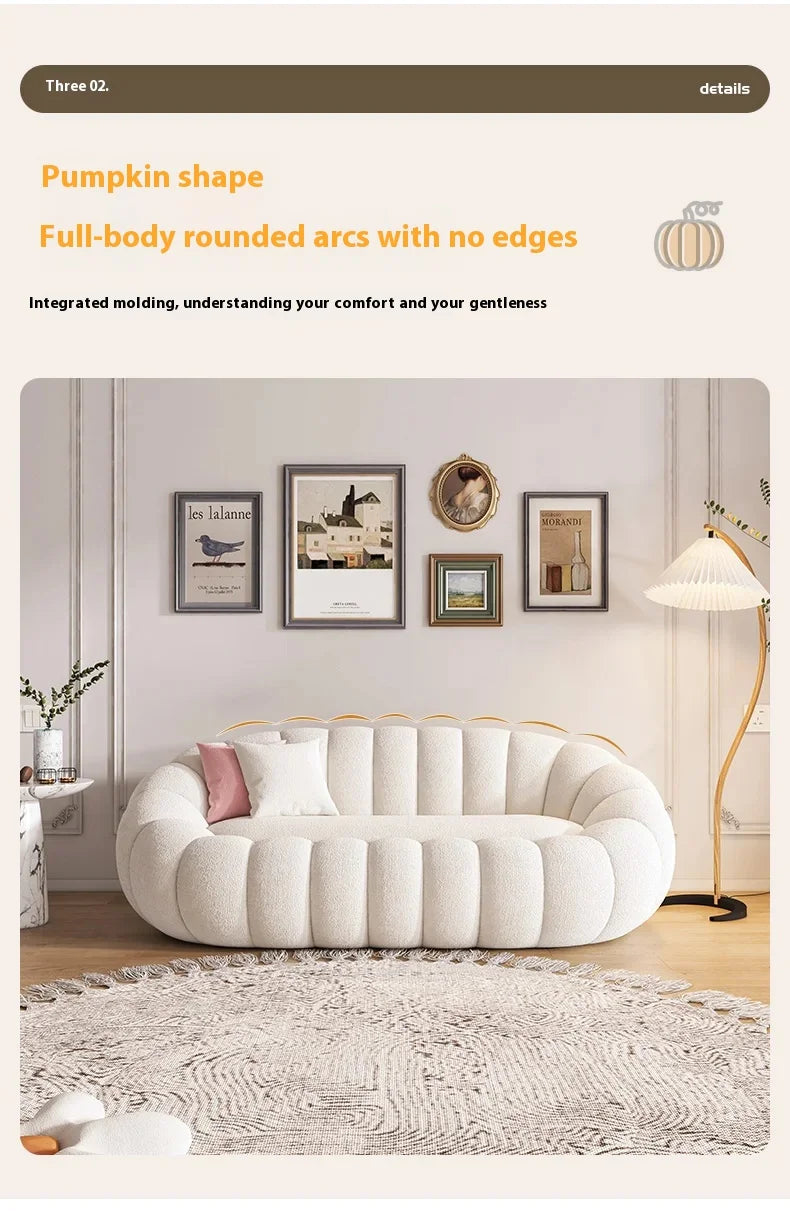 Elegant Teddy Sammet Recliner Soffa – Nordisk Stil – Bekväm Loungestol för Vardagsrum