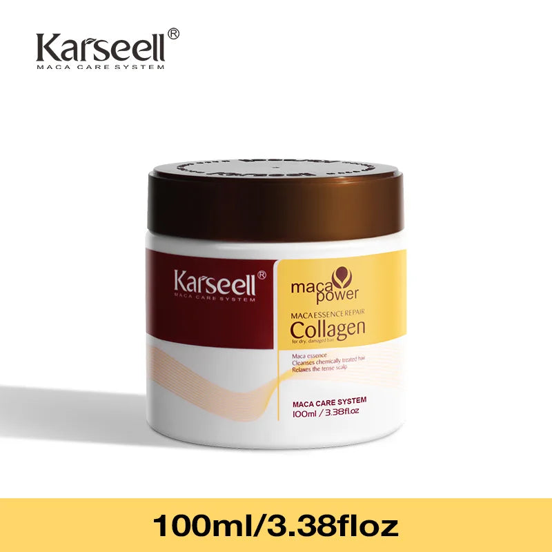 Karseell Collagen Hårinpackning – Djupverkande Återfuktning med Arganolja (100ml / 500ml)