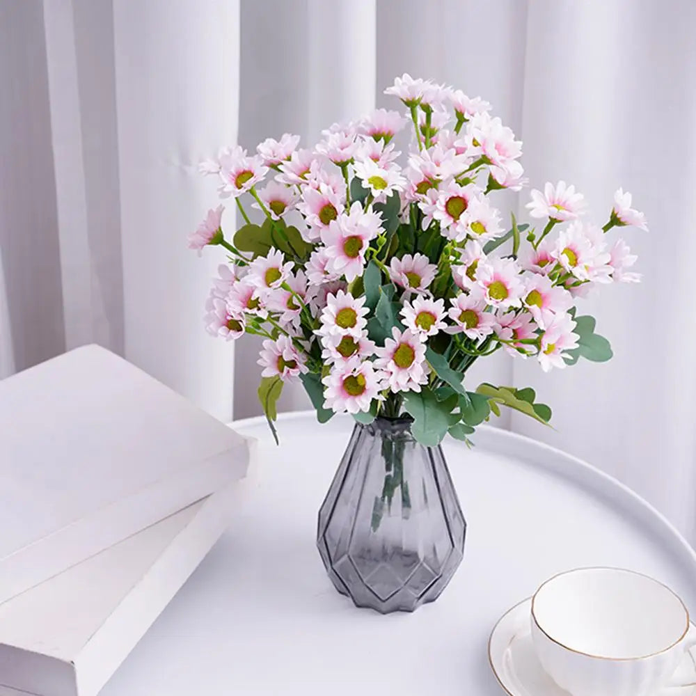 Konstgjorda Höstblommor – Vattentåliga Mumsblommor för Utomhus & Inomhus (5-pack)