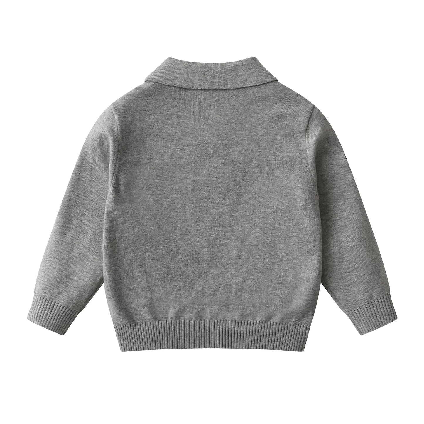 Barntröja med Krage – Mjuk Bomull – Långärmad – Höst & Vinter – Unisex