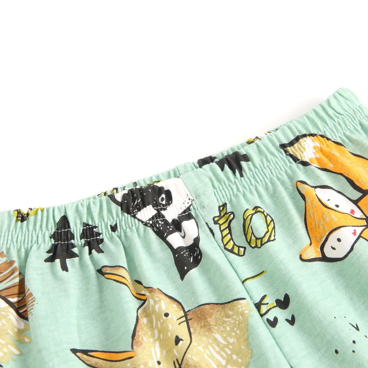 Färgglad Baby Pyjamas – 2-delad Set i 100% Kammad Bomull – Söta Tryck – För Nyfödda & Småbarn (0–4 år)