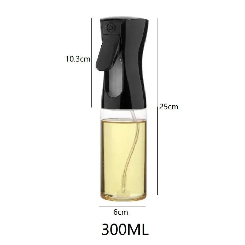 Oljedispenser med Sprayfunktion – 200ml/300ml/500ml – För Matlagning, Grill & Bakning