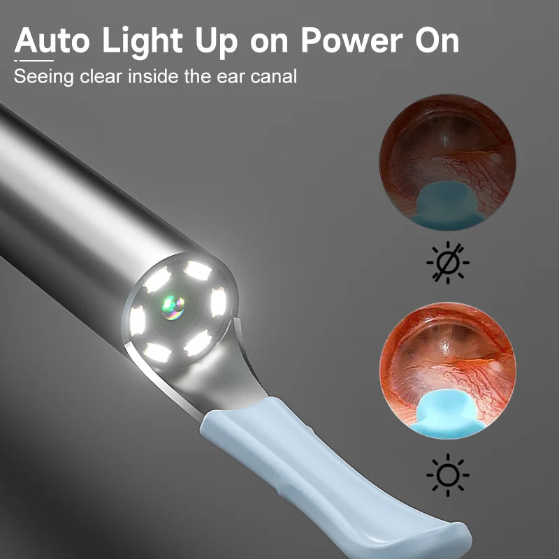 HD Visuell Öronkamera med WiFi – Vattentät 4.2mm med LED & Förvaringsfodral