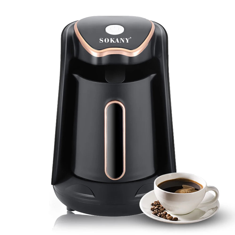 SOKANY Elektrisk Kaffekokare för Turkiskt Kaffe – 250ml, 600W, Enkel Servering