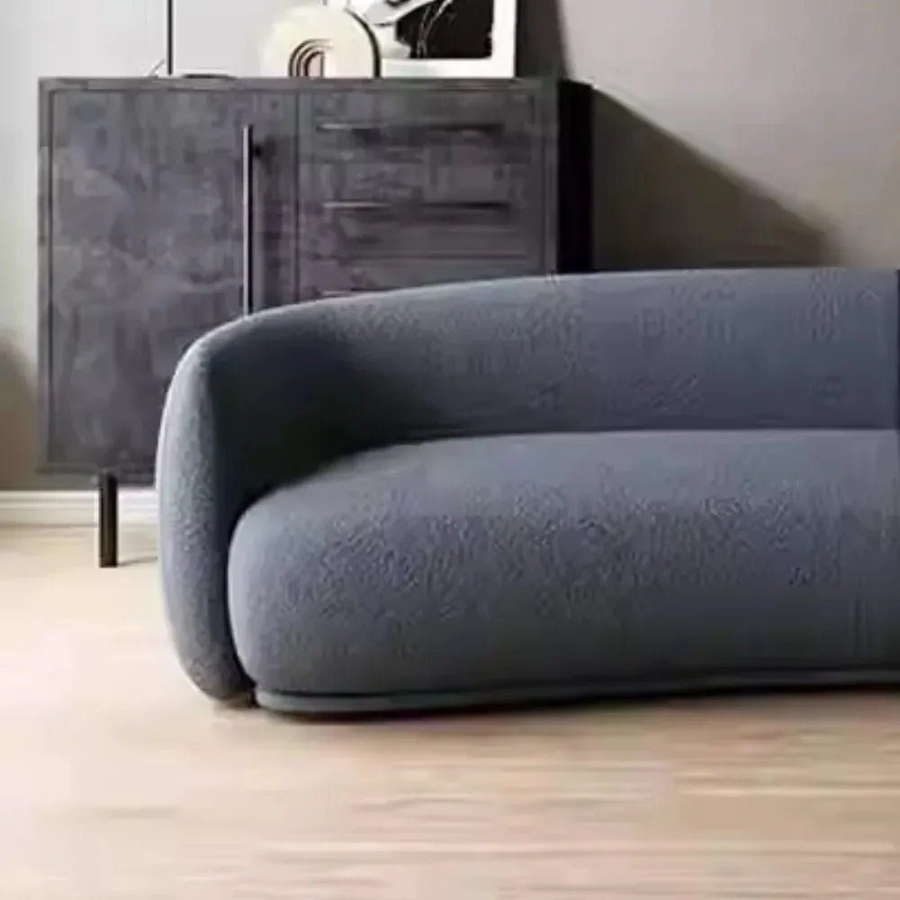 Lyxig Nordisk Enpersonssoffa – Modern Design – Bekväm Loungestol för Vardagsrum & Läsning