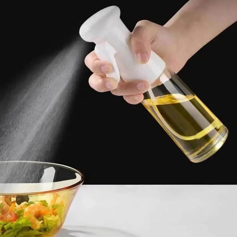 Oljedispenser med Sprayfunktion – 200ml/300ml/500ml – För Matlagning, Grill & Bakning