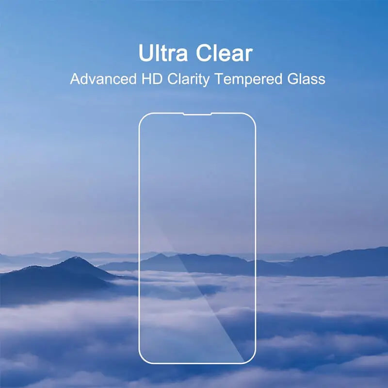 Skärmskydd i Härdat Glas – För iPhone 11–17 Pro/Pro Max – Reptålig & Stöttålig