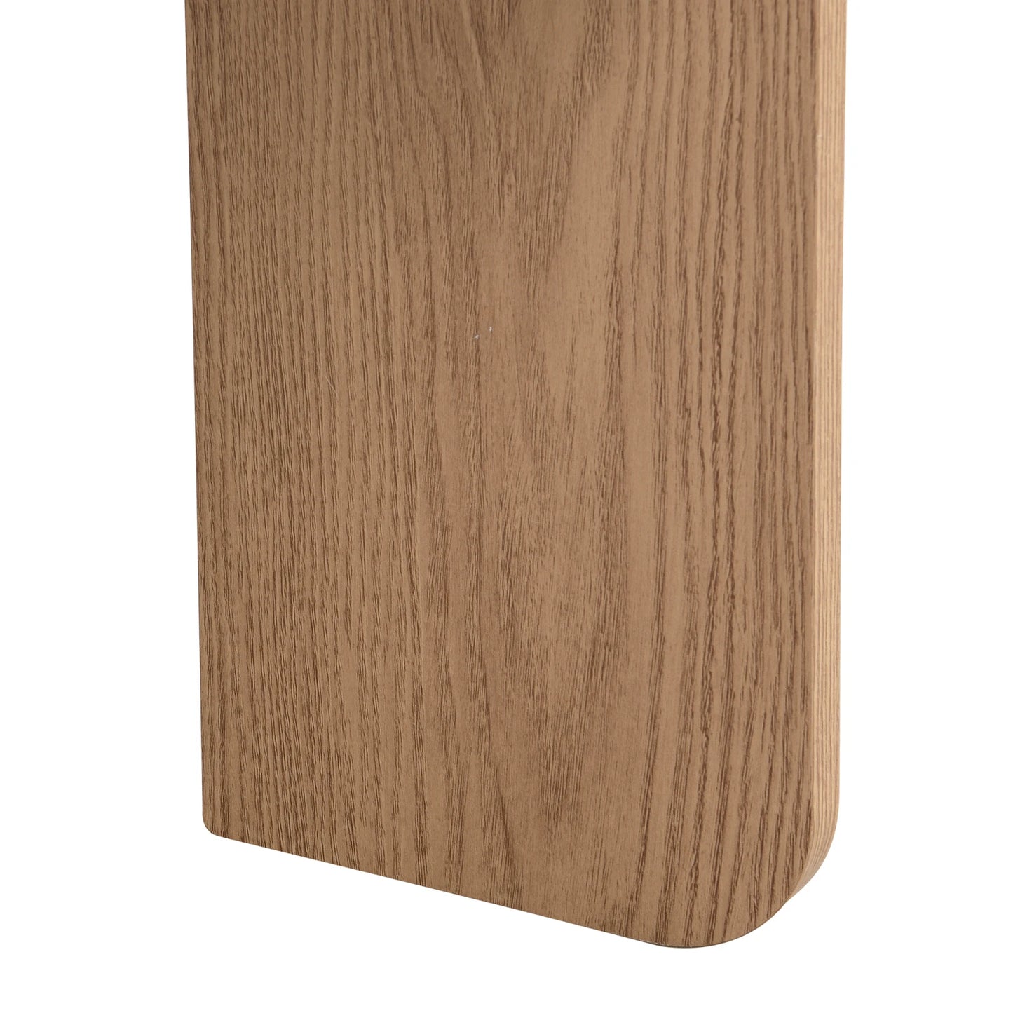 Rosahqnda 2-delat Runt Soffbord – Vit & Trä – Stapelbar Design – 70 & 50 cm