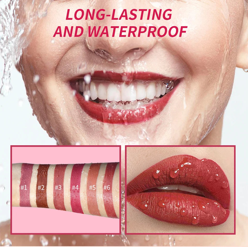 Teddy Lip Tint – Vattenfast Läppfärg med Matt Finish – Upp till 12h Hållbarhet