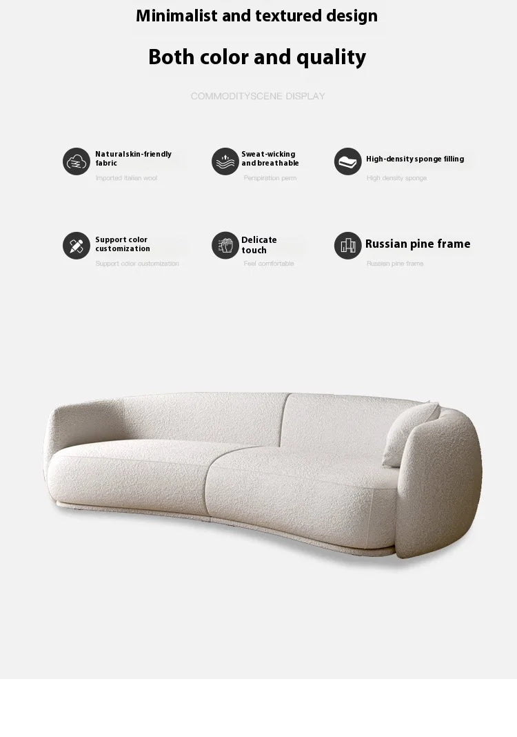 Lyxig Nordisk Enpersonssoffa – Modern Design – Bekväm Loungestol för Vardagsrum & Läsning
