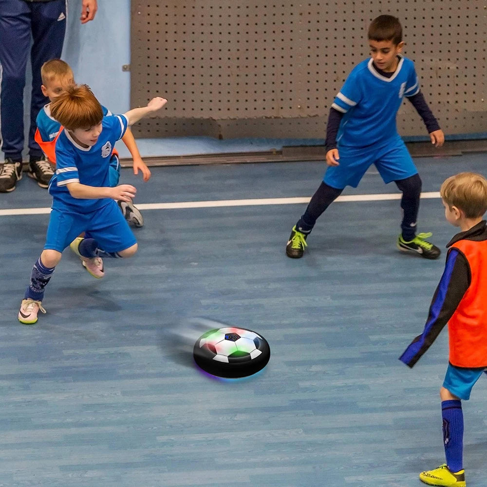 LED Hover Fotboll – Flygande Boll med Ljus – För Inomhus & Utomhuslek – 18cm
