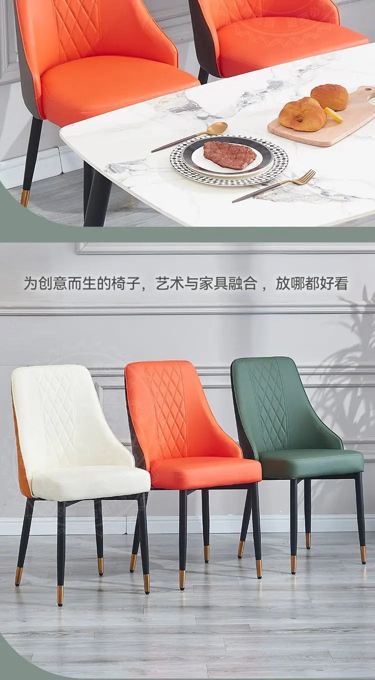 Nordisk Matstol med Katttass-design – Mjuk & Lyxig – För Hem, Hotell & Lounge