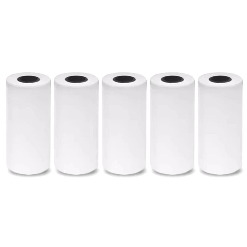 Mini Bärbar Bluetooth Skrivare 203DPI – Trådlös Fotoskrivare med Termopapper