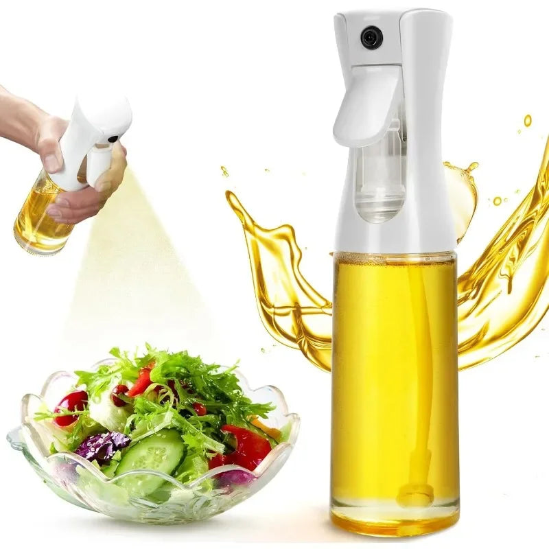 Oljedispenser med Sprayfunktion – 200ml/300ml/500ml – För Matlagning, Grill & Bakning