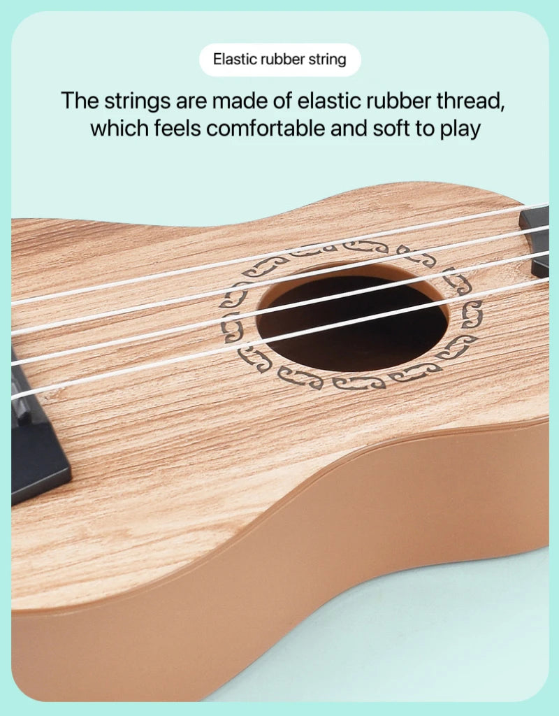 đž Barn-Gitarr 35 cm â Musikleksak med StrĂ€ngar | För Flickor & Pojkar frĂ„n 3 Ă„r