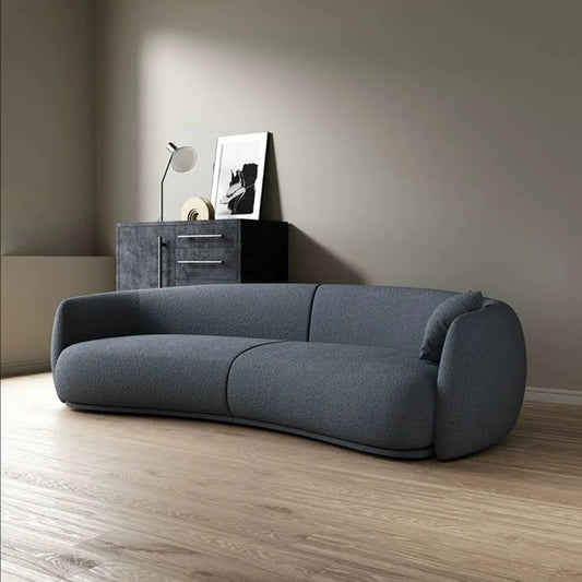 Lyxig Nordisk Enpersonssoffa – Modern Design – Bekväm Loungestol för Vardagsrum & Läsning