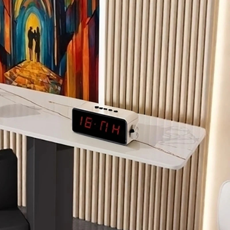 QWC Smalt Konsolbord – Modern Konstnärlig Design med Svarta Ben