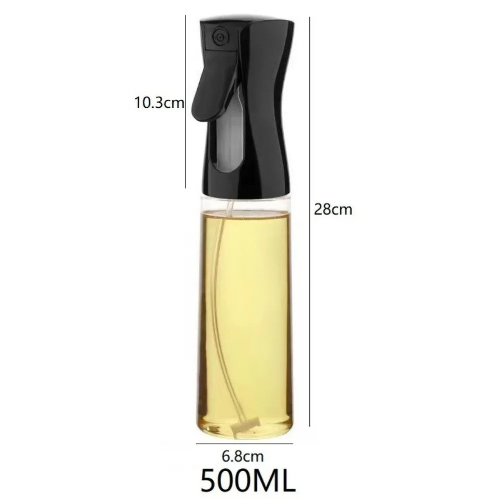 Oljedispenser med Sprayfunktion – 200ml/300ml/500ml – För Matlagning, Grill & Bakning