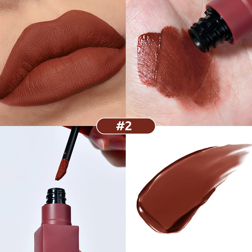 Teddy Lip Tint – Vattenfast Läppfärg med Matt Finish – Upp till 12h Hållbarhet