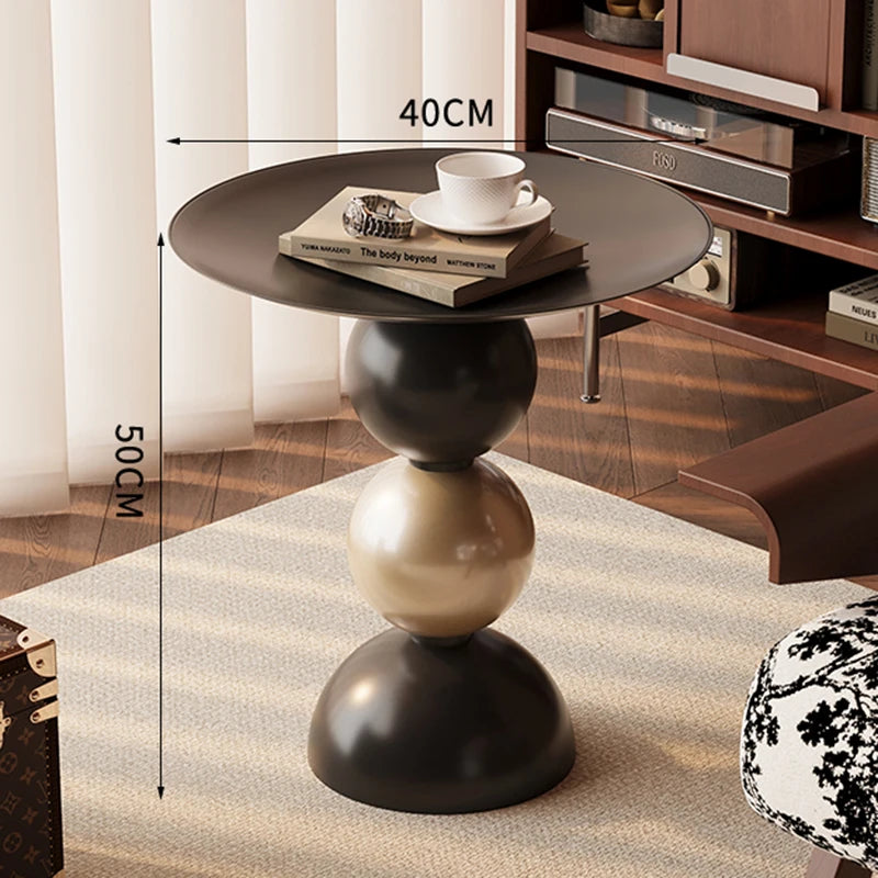 Kompakt Metallsoffbord – Enkel & Modern Design för Vardagsrum & Sovrum