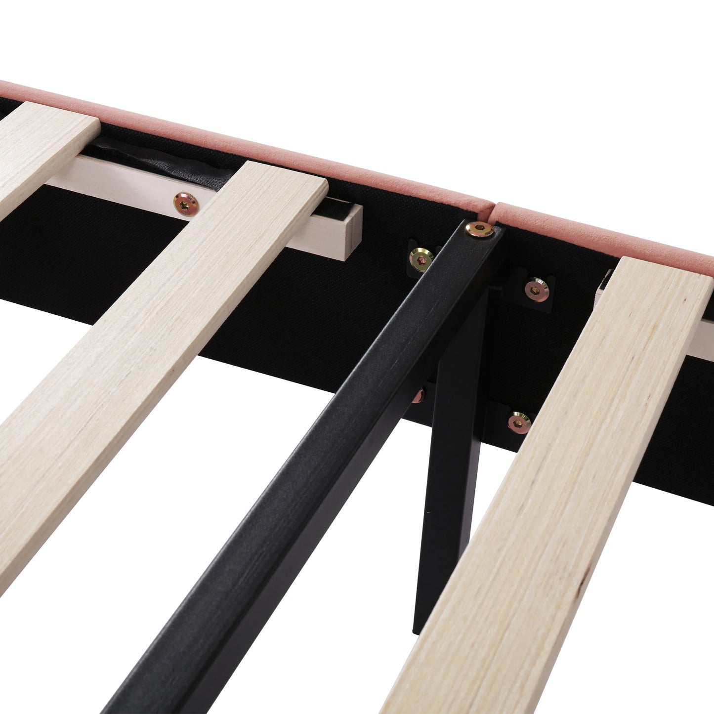 Barnsäng Paddy – 90×200 cm & 140×200 cm med Träribbor och Huvudgavel