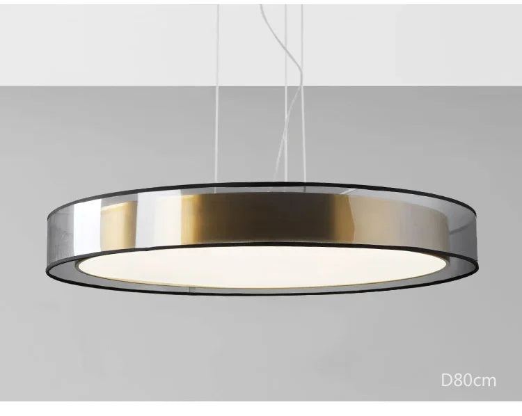 Lyxig Postmodern Taklampa i Polerad Koppar – För Sovrum, Matsal & Vardagsrum – Nordisk Design