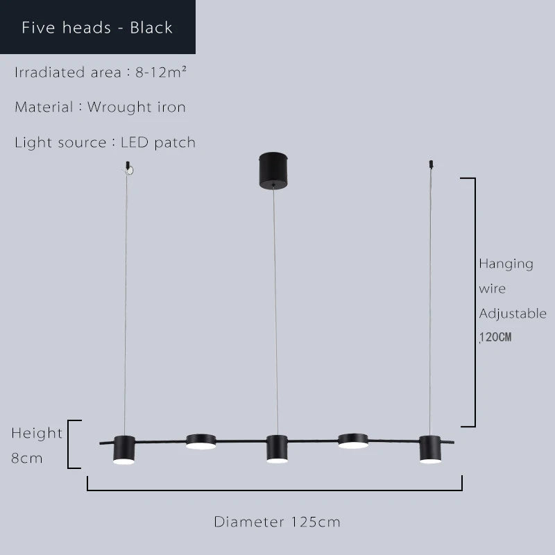 Modern LED Taklampa Dimbar – Vardagsrum & Kök