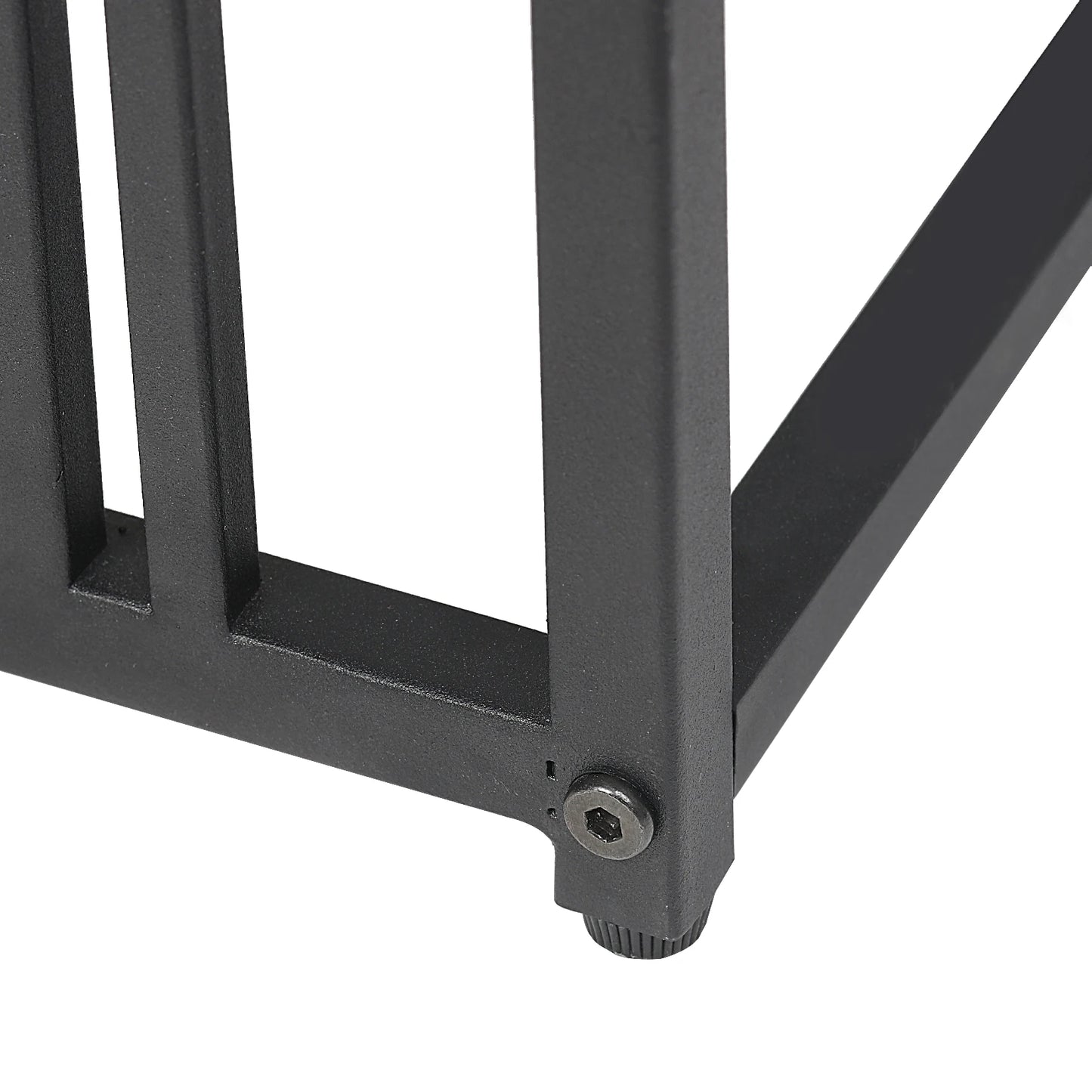 đȘ BINGOPAW Sidobord i Marmorlook â 40Ă40Ă45 cm â Vit & Svart â Modern Minimalistisk Design
