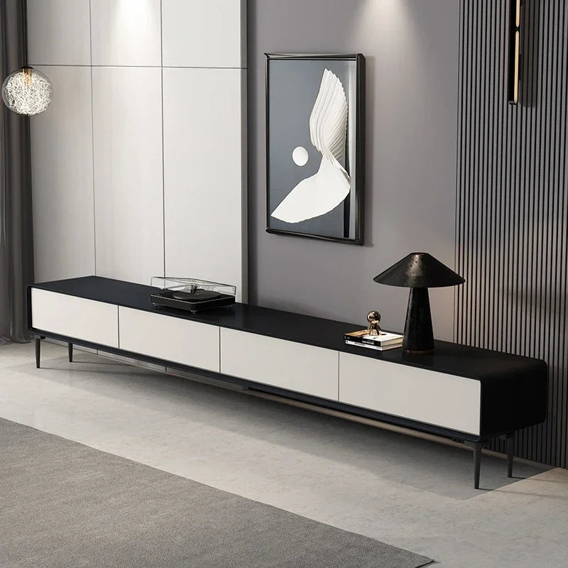 ANGDUO Glamour TV-bänk – Elegant Design med Smart Förvaring