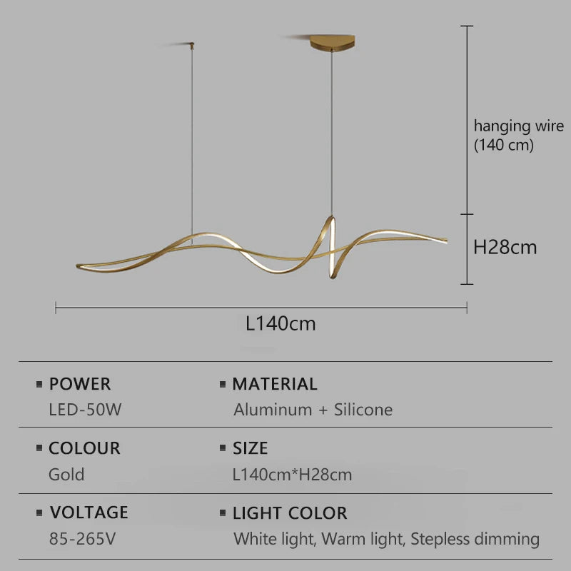 LED Hänglampa för Heminredning