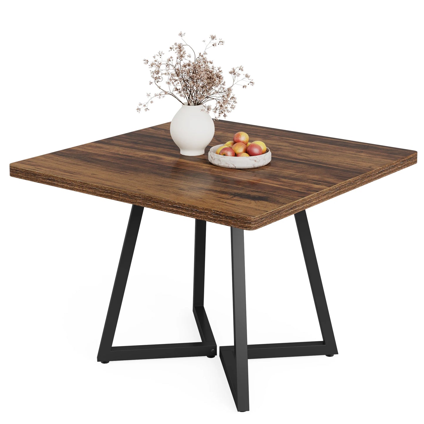 Matbord för 4 personer – Industriell Design med 80H × 100B