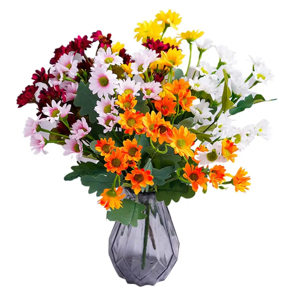 Konstgjorda Höstblommor – Vattentåliga Mumsblommor för Utomhus & Inomhus (5-pack)