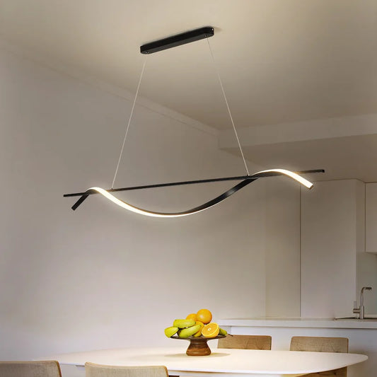 Postmodern LED Pendellampa – Minimalistisk Design för Matsal & Restaurang