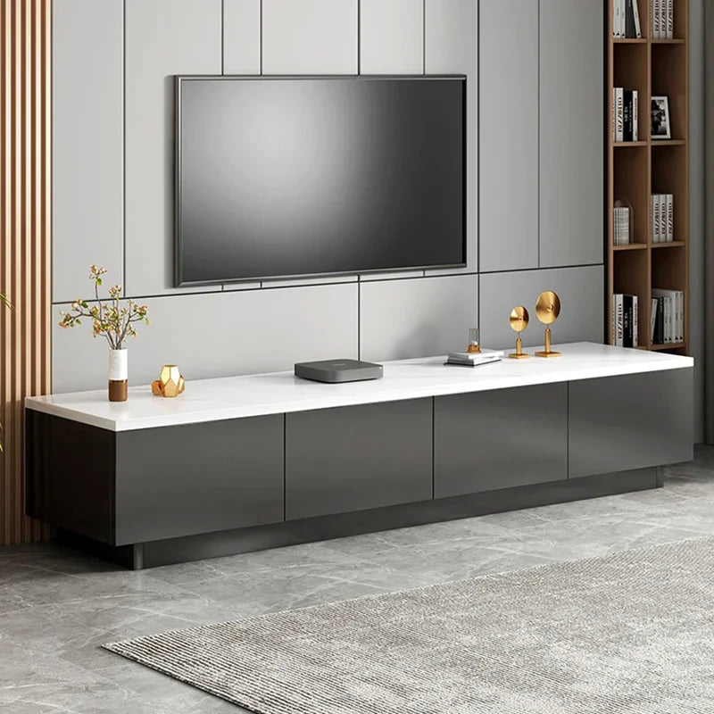 ANGDUO TV-bänk – Glamourös Retrodesign med Modern Funktion