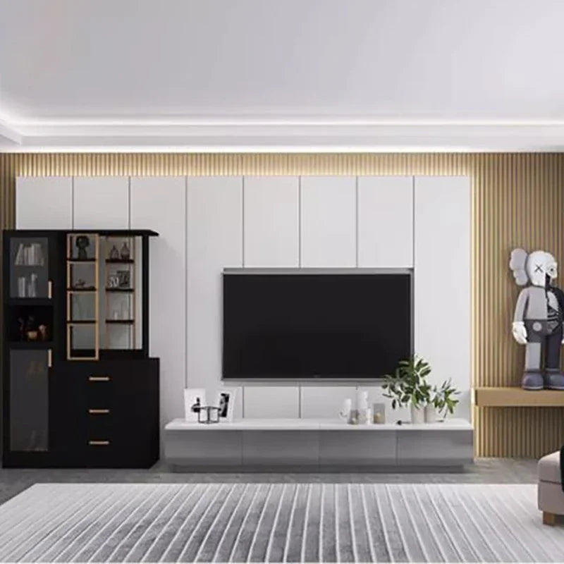 ANGDUO TV-bänk – Glamourös Retrodesign med Modern Funktion