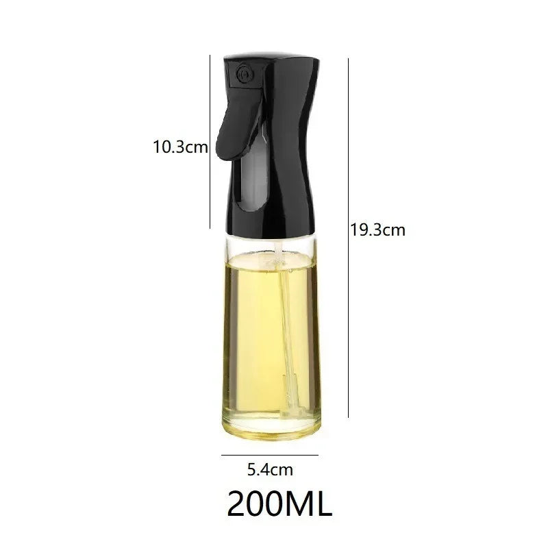 Oljedispenser med Sprayfunktion – 200ml/300ml/500ml – För Matlagning, Grill & Bakning