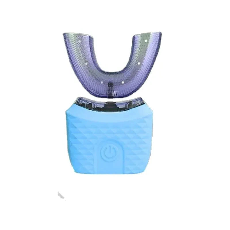 Elektrisk U-formad Tandborste 360° – 4 Läge, USB, Vuxna & Barn
