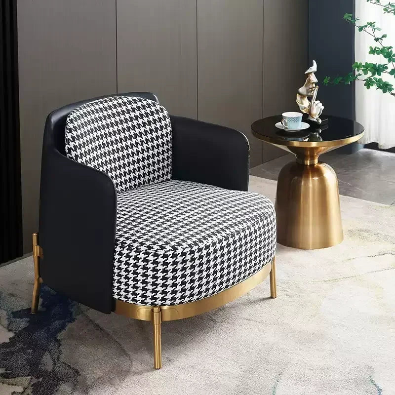 Nordiskt Soffbord i Metall & Glas – Lyxig Rund Design för Vardagsrum & Sovrum